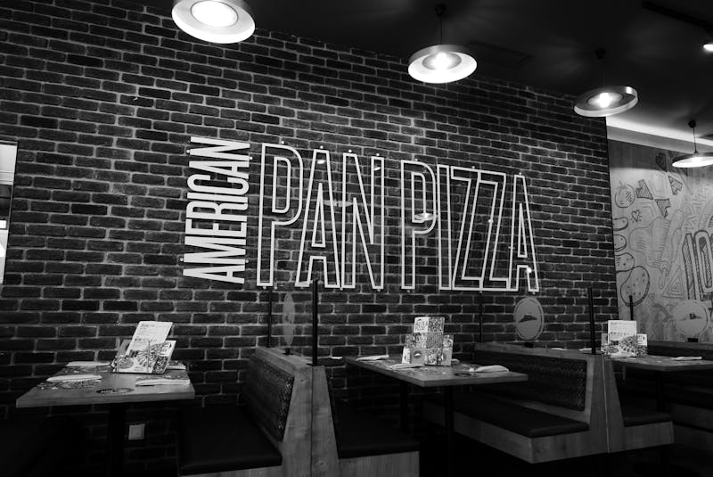 pizza luce restaurant interior in Minneapolis